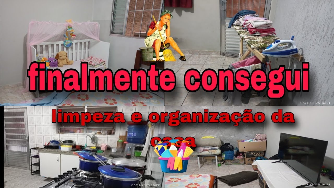 Vlog/Limpeza e organização da casa/ ela não quis mas o berço.