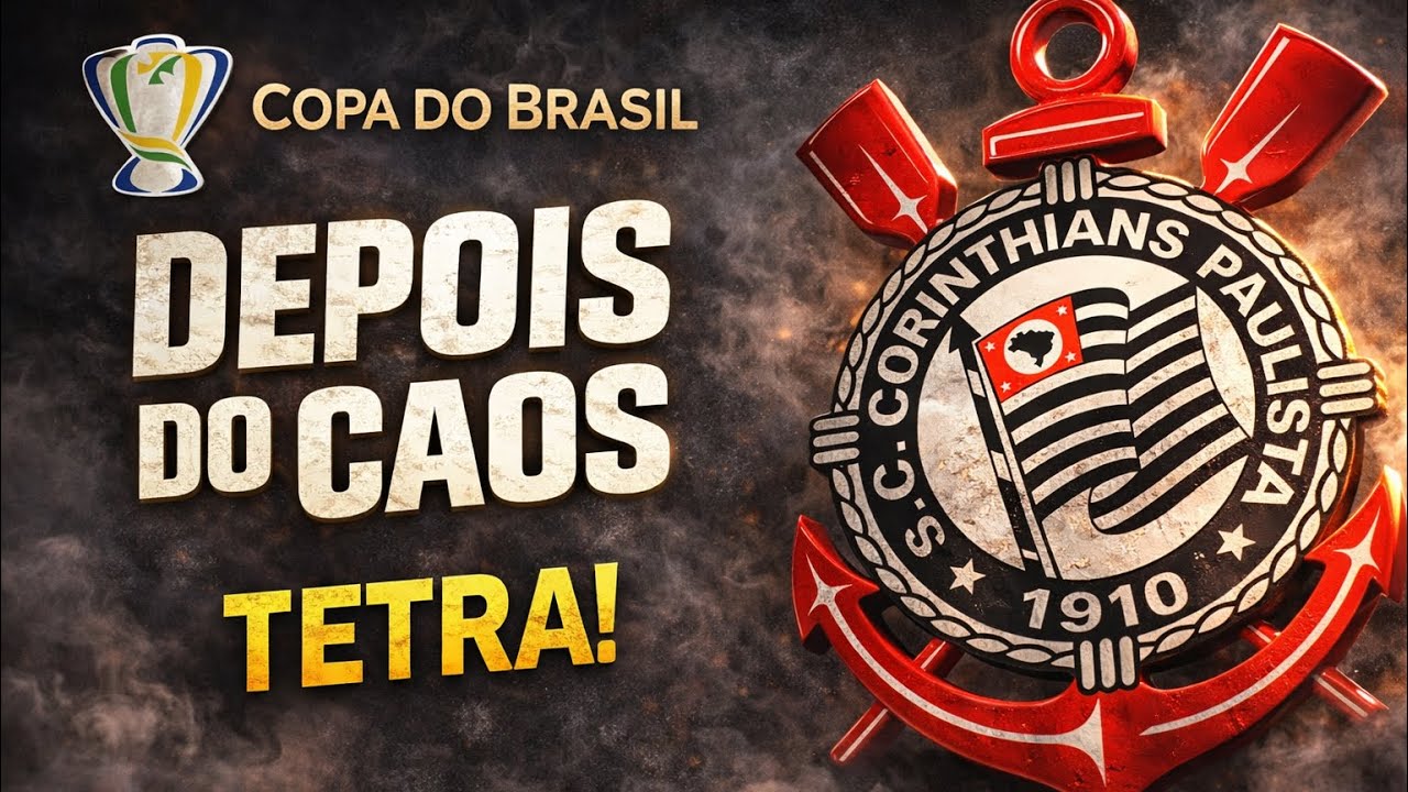 Depois do caos, o Corinthians é TETRA da Copa do Brasil | Análise do título