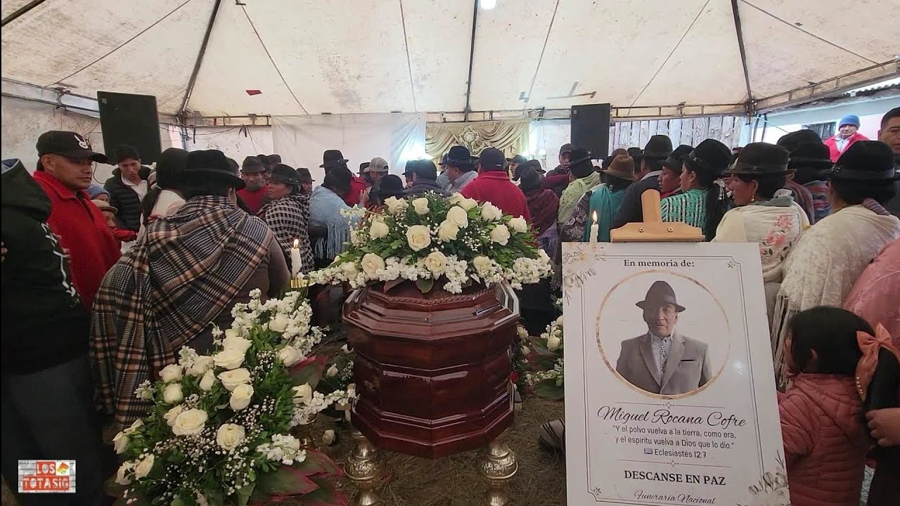 Último Adiós del Hno. Miguel Rocana Chulcotoro Cotopaxi 2025
