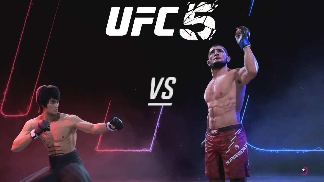 UFC 5 — Брюс Ли против Хабиба Нурмагомедова — CPU против CPU