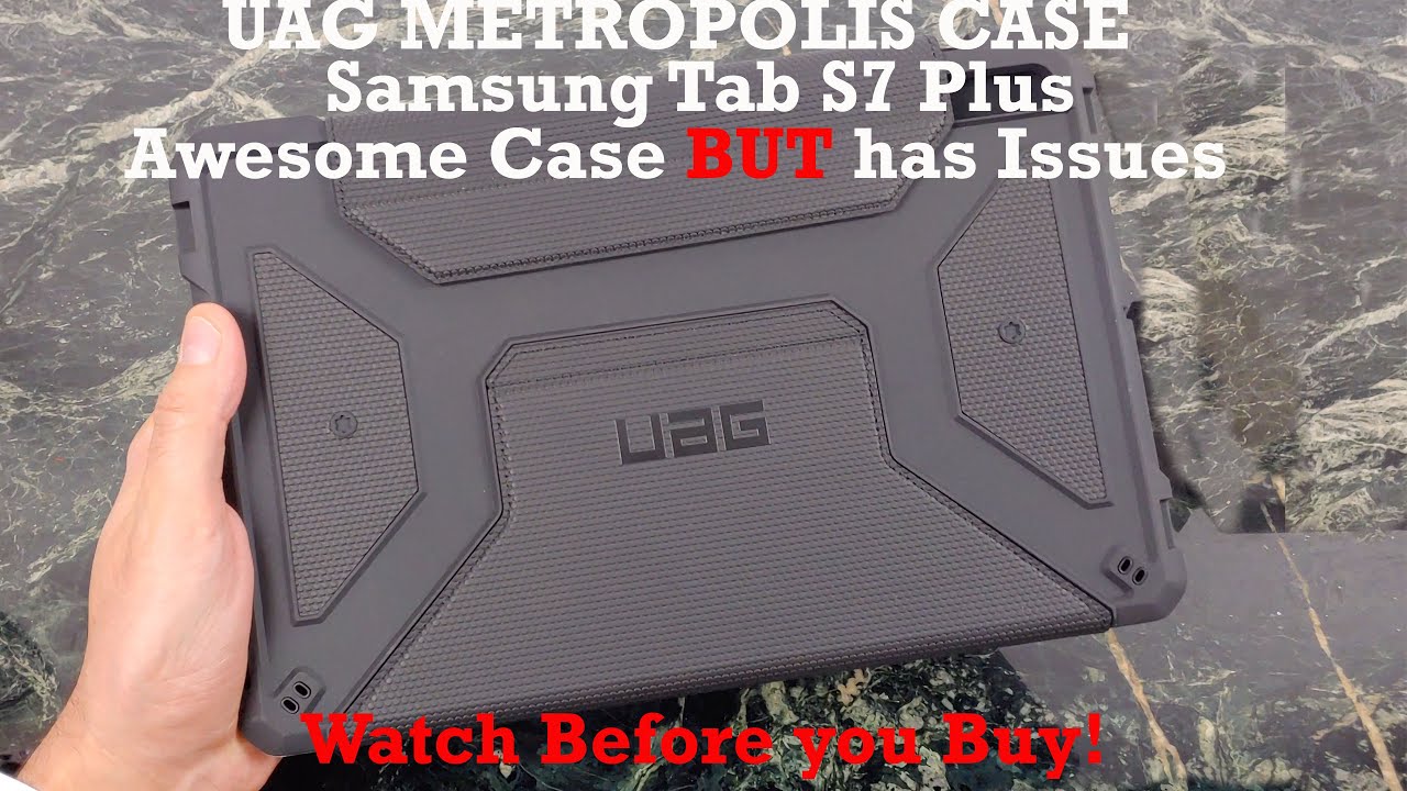 Samsung Tab S7 Plus UAG Metropolis Case: It has some issues, but still awesome!