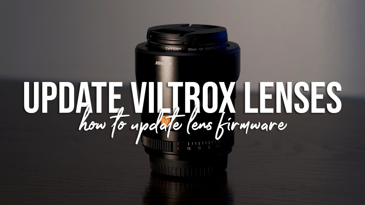 HOW TO UPDATE VILTROX LENSES | Updating 23mm 1.4 to v. 1.08