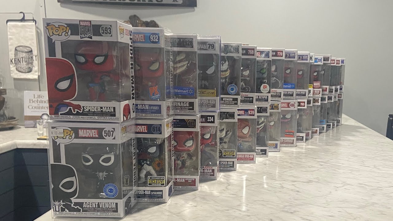 My FULL SPIDER-MAN Funko POP COLLECTION video