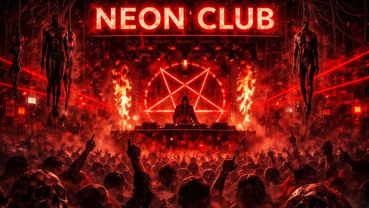NEON CLUB HORROR TRANCE 👻 Epic Dark Festival Trance | Slowfade
