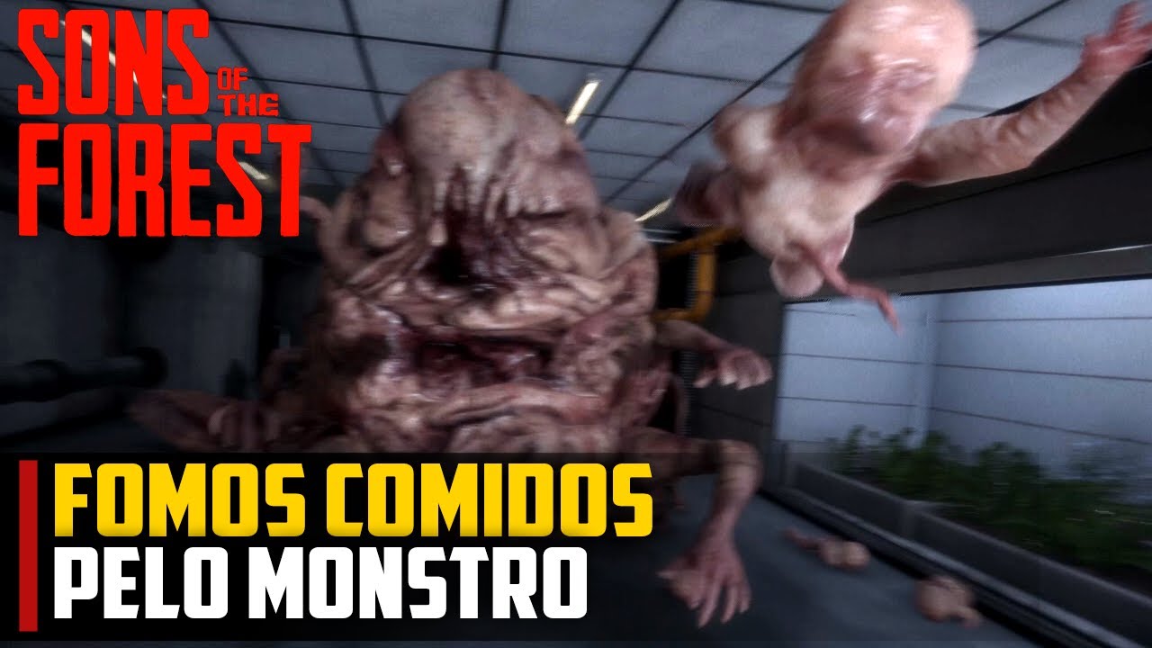 Sons of The Forest - Fomos COMIDOS pelo MONSTRO