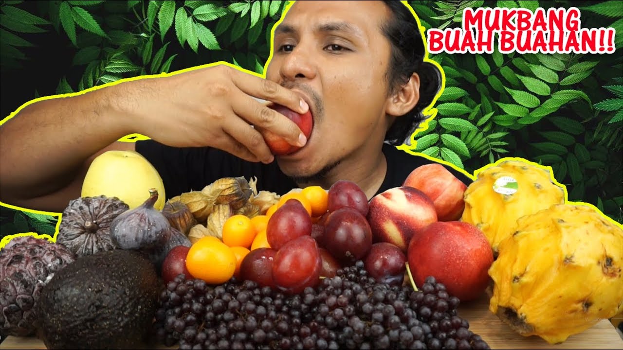 bila masa pulak ada BUAH NAGA WARNA KUNING? (mukbang malaysia) PRUNE AVOCADO  NECTARINE