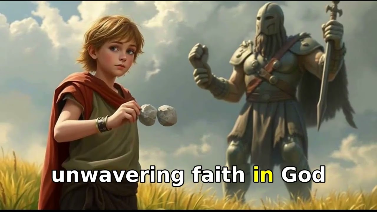 David and Goliath: The Giant’s Defeat. #Shorts