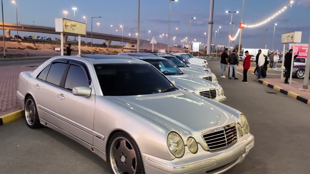From German luxury to Swedish simplicity Mercedes car meet at IKEA behind