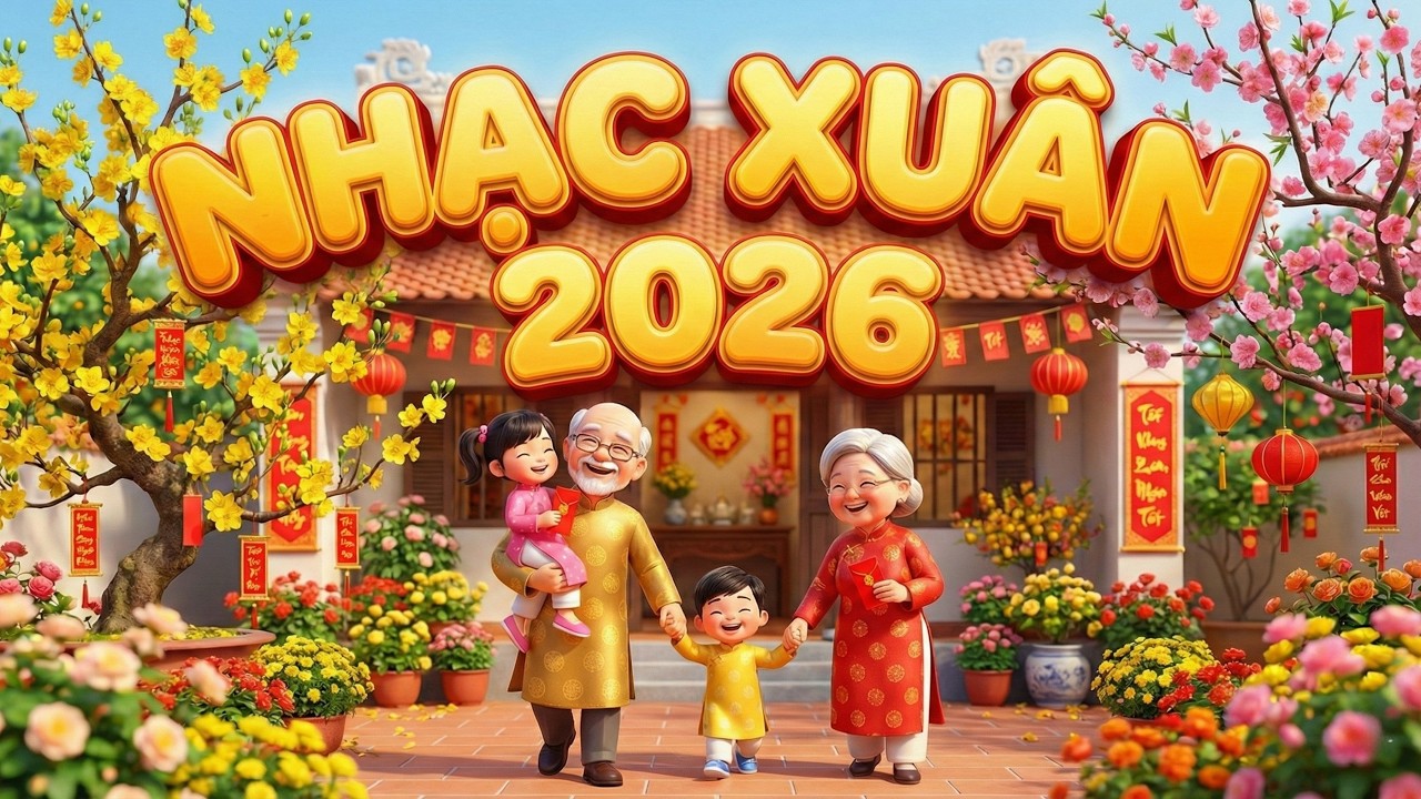🧧 LK Nhạc Xuân Hay Nhất 2026🎶 LK Nhạc Tết Remix Mới Nhất | Hoạt Hình Ngày Tết Vui Nhộn 🏮