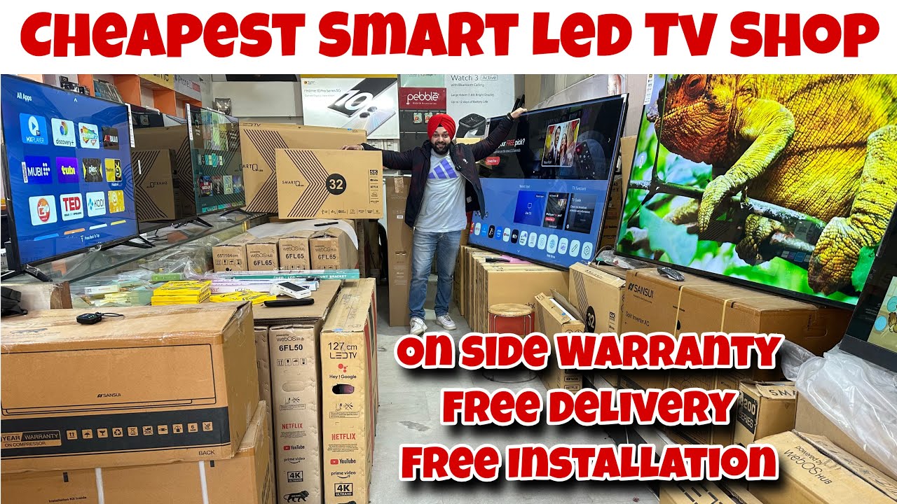 Cheapest Smart led tv | Led tv wholesale market in delhi | Led market in delhi | 