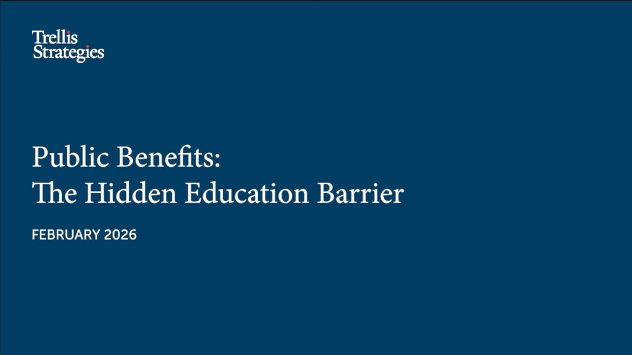 Public Benefits: The Hidden Education Barrier