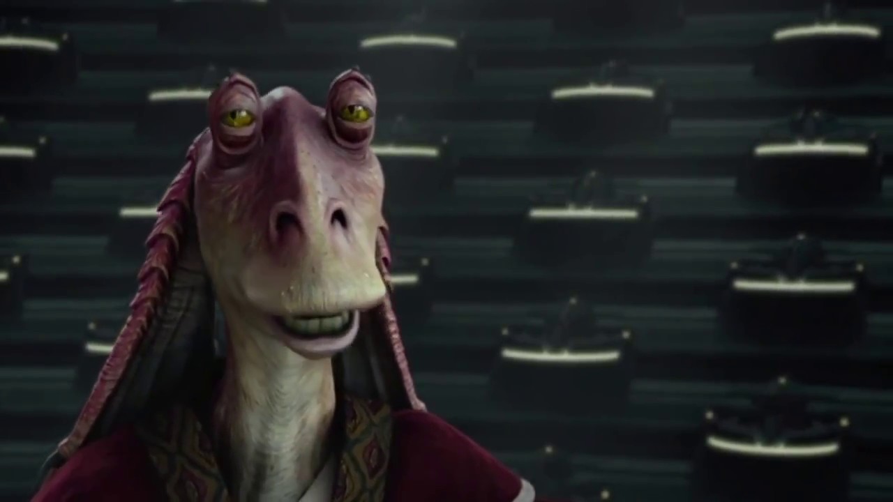 Jar Jar Gives Palpatine Emergency Powers 1080p
