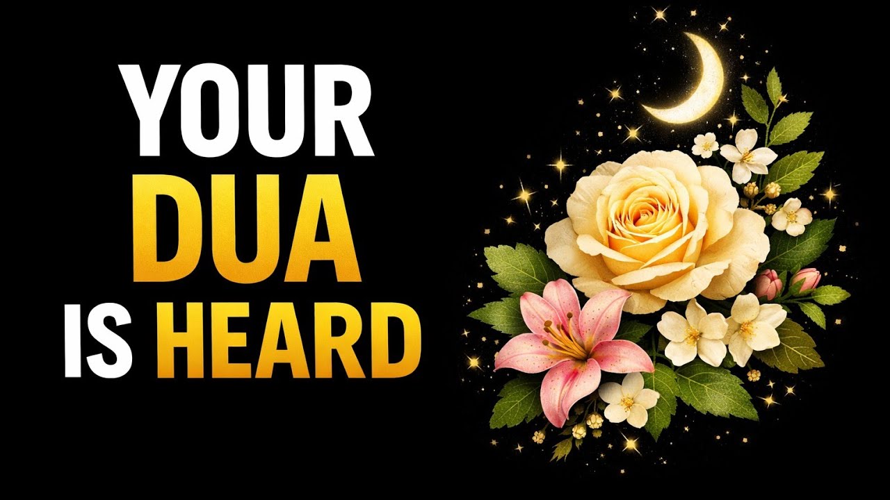ALLAH HEARD YOUR DUA | Faith Notes