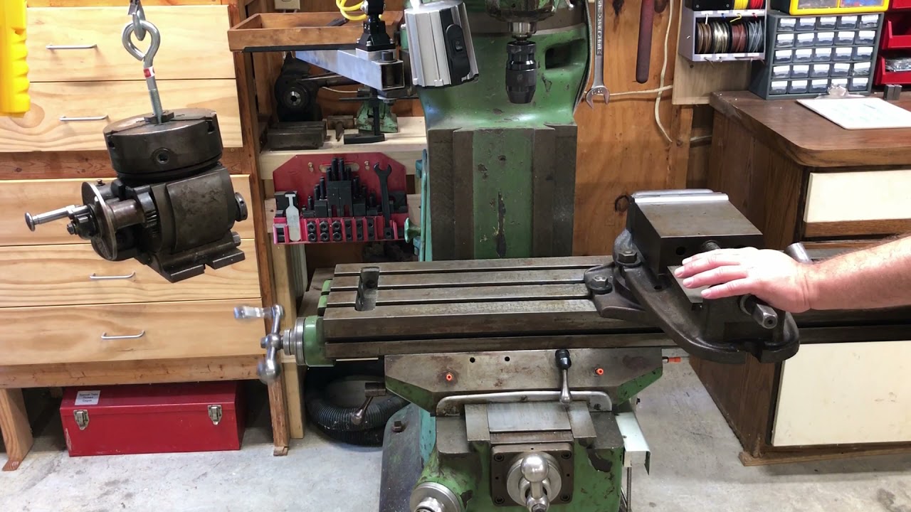 Lifting Device for Bridgeport Milling Machine, Harbor Freight Electric Hoist