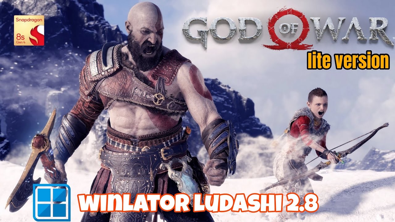 GOD OF WAR (lite 13gb) | WINLATOR LUDASHI 2.8 OVERALL SETUP ON POCO F7 