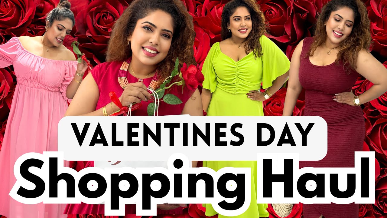 මාත් එක්ක Valentines වලට shopping යමු | Valentines shopping Haul