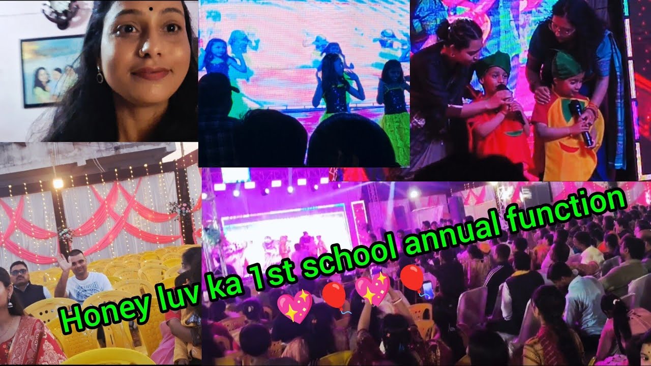 bacchon k school ka 1st annual function 🎉🎈🎊!! @Kavita-Chauhan 