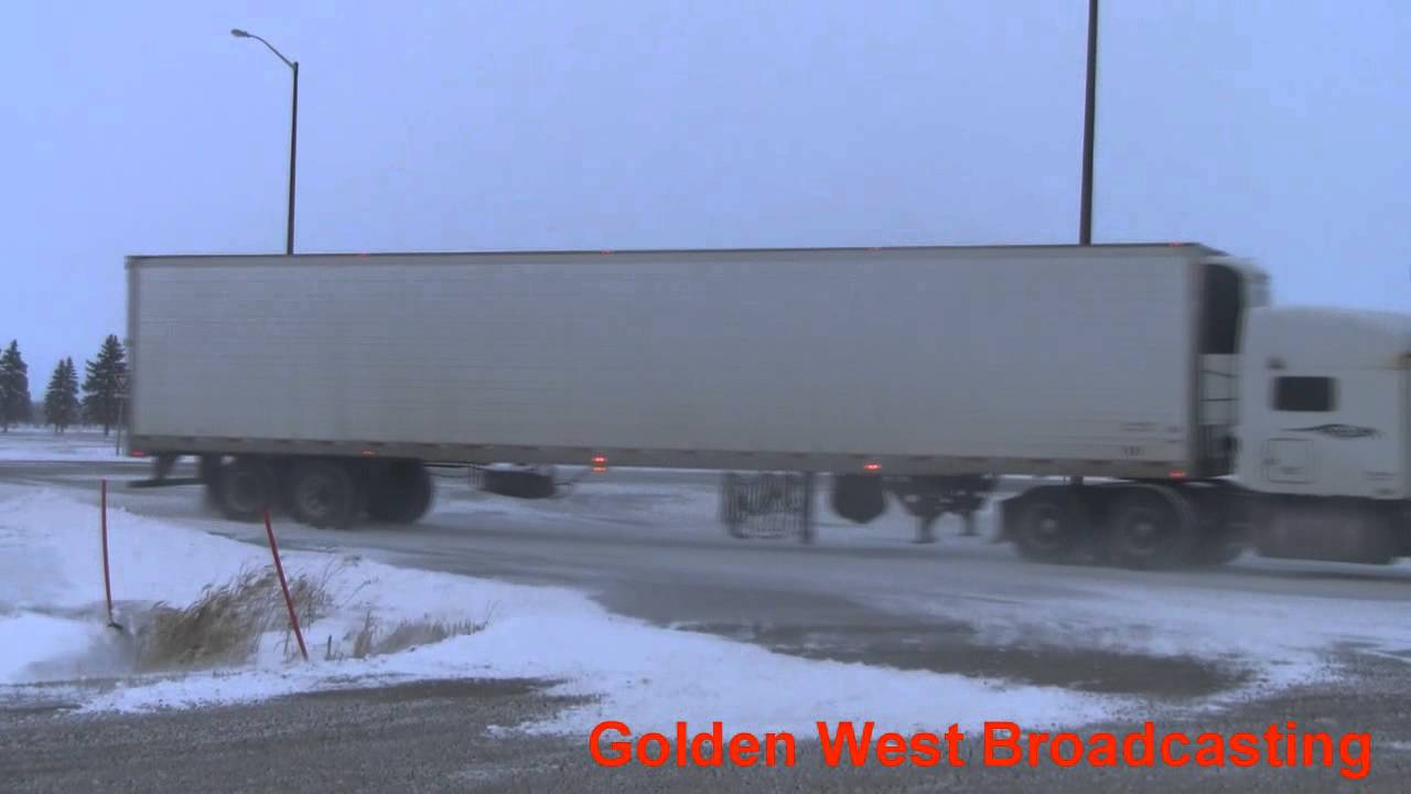 Trans-Canada Highway Closed.