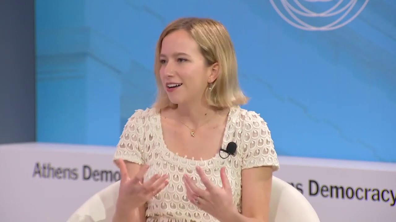 1/3 Clover Hogan on climate change, COVID-19 & human rights | New York Times | #AthensDemocracyForum