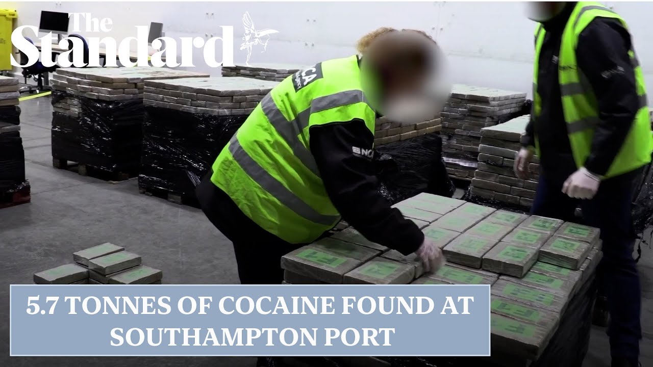 Southampton Port: Largest class-A drugs haul worth £450 million found in banana shipment