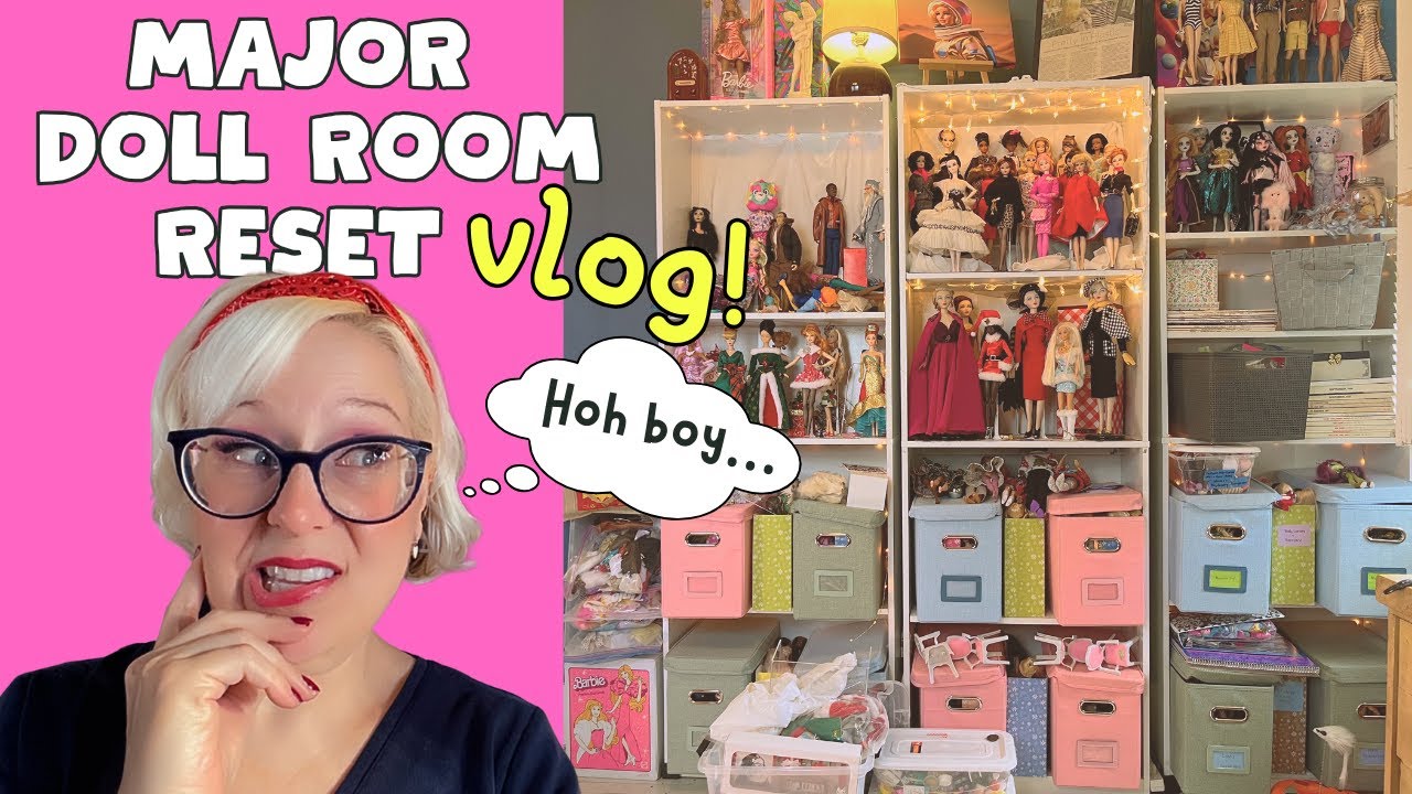 Organize With Me! Revamping My Doll Shelves | Before & After