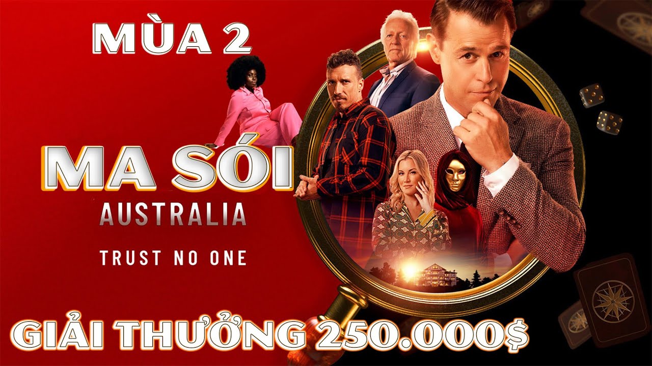 GameShow Ma Sói Phiên Bản Australia Mùa 2 |  20 Người Tham Gia Giành Giải Thưởng 250.000$