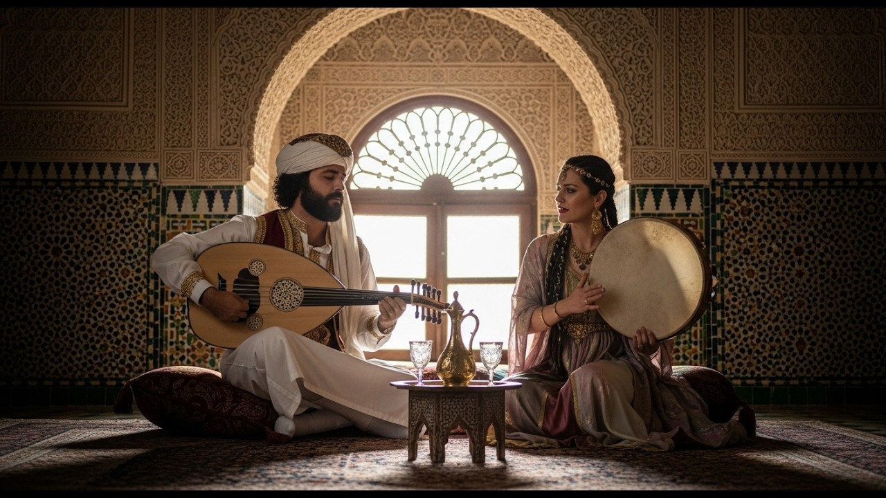 Sacred Sands ✨ Oud y Flamenco Místico para Relajación, Sueño Profundo y Meditación