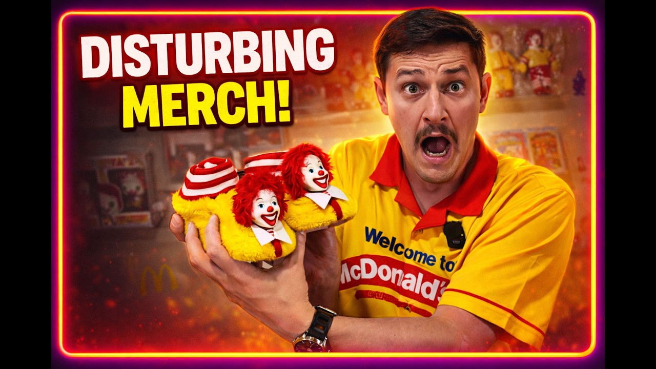The Most DISTURBING McDonald's Merch You Won't Believe Exists!