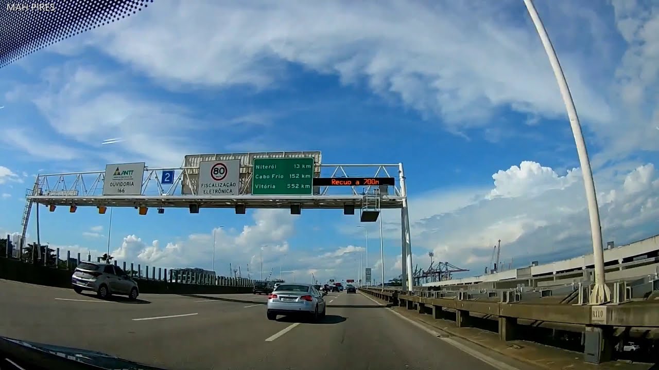 APRENDA O TRAJETO DO AEROPORTO SANTOS DUMONT ATÉ FINAL DA PONTE RIO NITERÓI SENTIDO REGIÃO DOS LAGOS