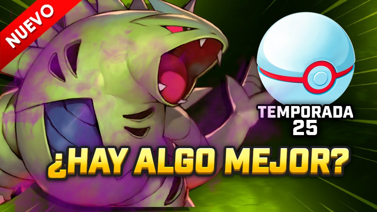 ¿EXISTE ALGO MEJOR que TYRANITAR 98% OSCURO en MÁSTER PREMIER (SIN LÍMITE)? - GBL PvP POKÉMON GO T25