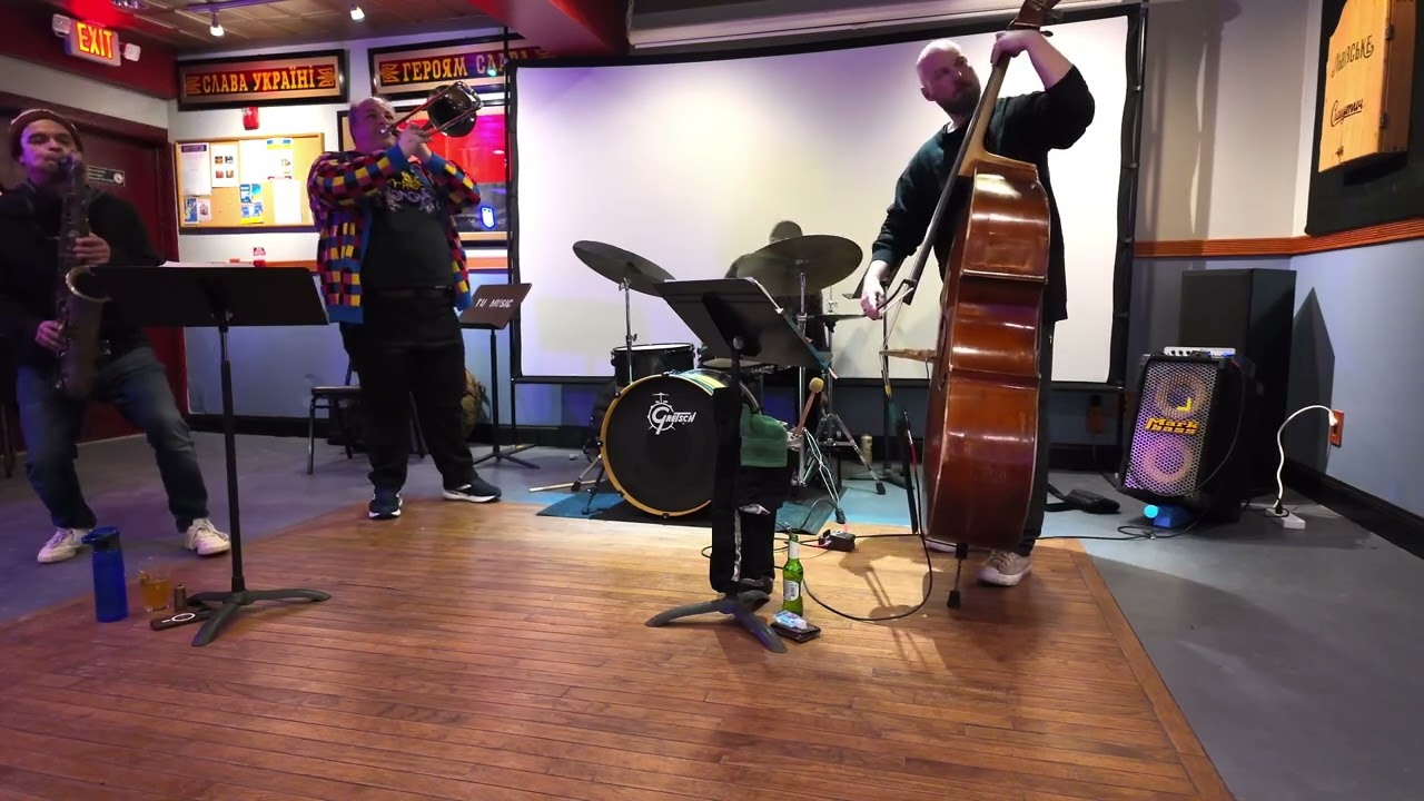BeUs (Dan Blacksberg, Sandy Eldred, Andrew Urbina, Wayne Smith Jr.) at the Ukrainian League (2/4/26)
