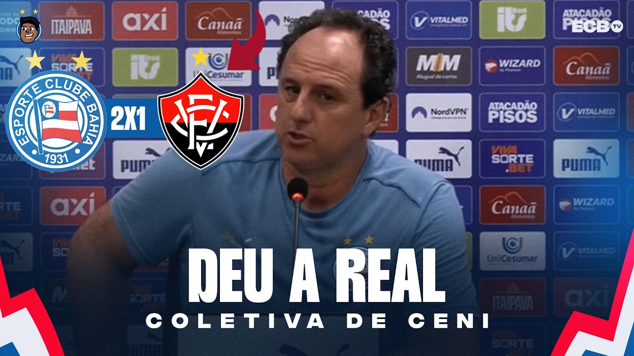 💣🔥DEU A REAL!  VEJA O QUE CENI DISSE APÓS TÍTULO CONTRA O VITÓRIA!