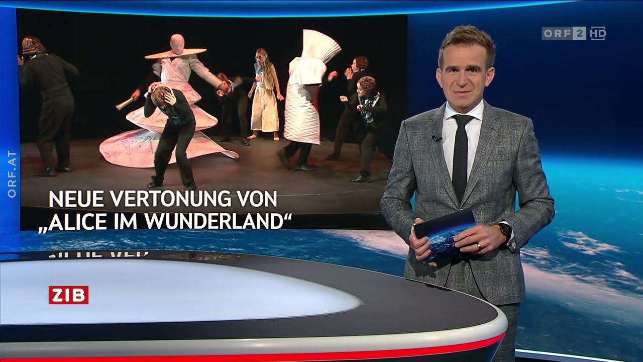 ORF 2 Zeit im Bild 23.11.2023 - sirene Operntheater & Serapions Theater: ALICE / Wien Modern 36