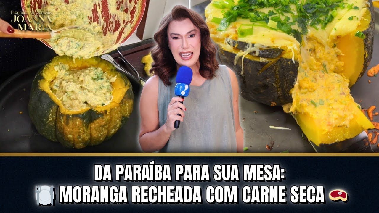 ✨🎃 DA PARAÍBA PRA SUA MESA: CARNE SECA CREMOSA NA MORANGA! | PROGRAMA DA COMADRE JOANNA MARIA 🥩✨
