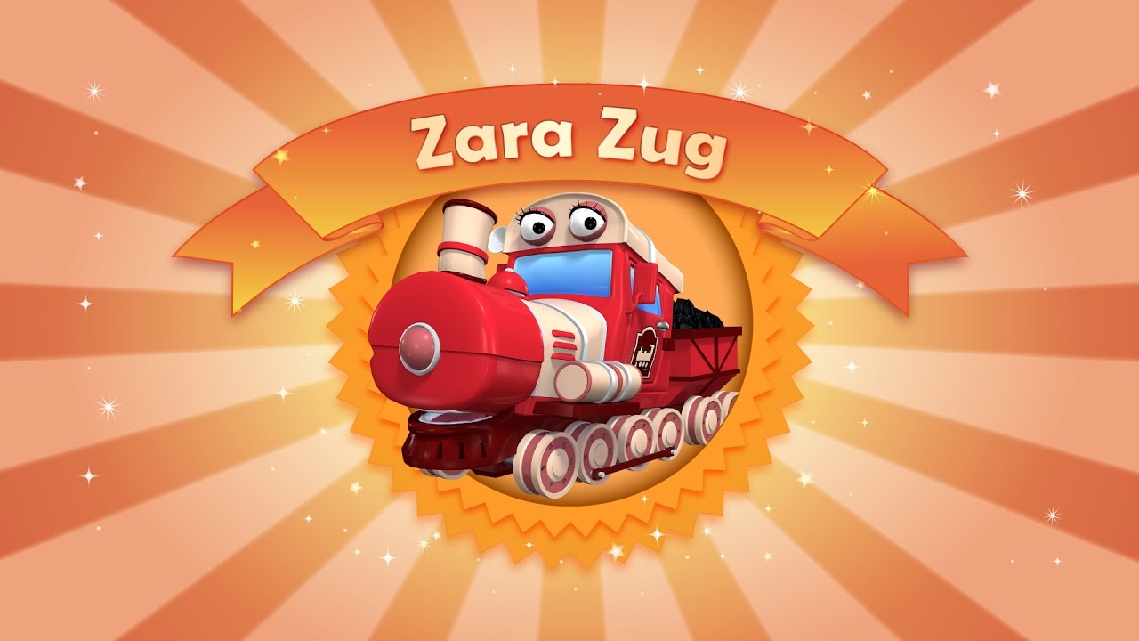 Die Helden der Stadt - Zara Zug. Kurzfilme für Kleinkinder.