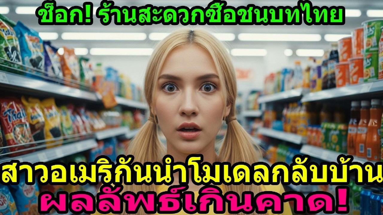 ทึ่ง! สาวมะกันติดใจร้านสะดวกซื้อไทย เปิดร้านข้าวเหนียวหมูปิ้งที่บ้านเกิดจนปังสนั่น