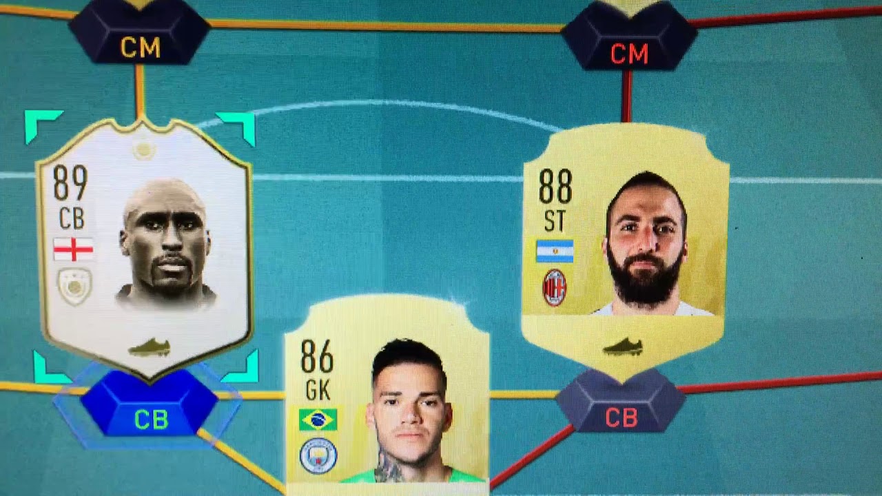 Sol Campbell Fifa 19 prime Icon Card(untradable)