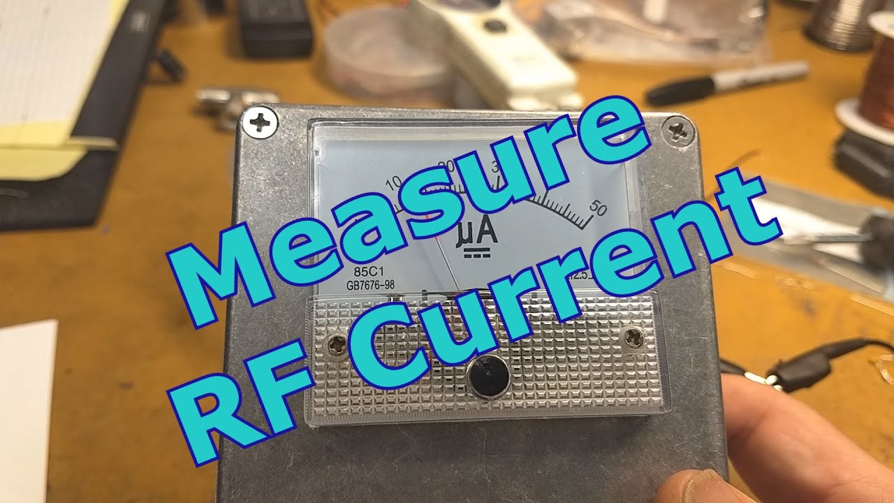 RF Current Transformer and Meter