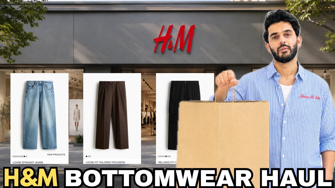Примерка низа от H&M | Обзор джинсов, джоггеров, карго и брюк H&M