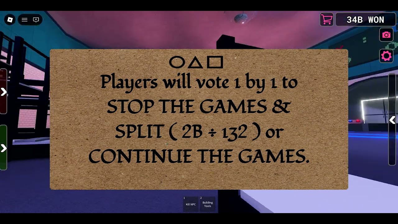 playing squid games with my freinds