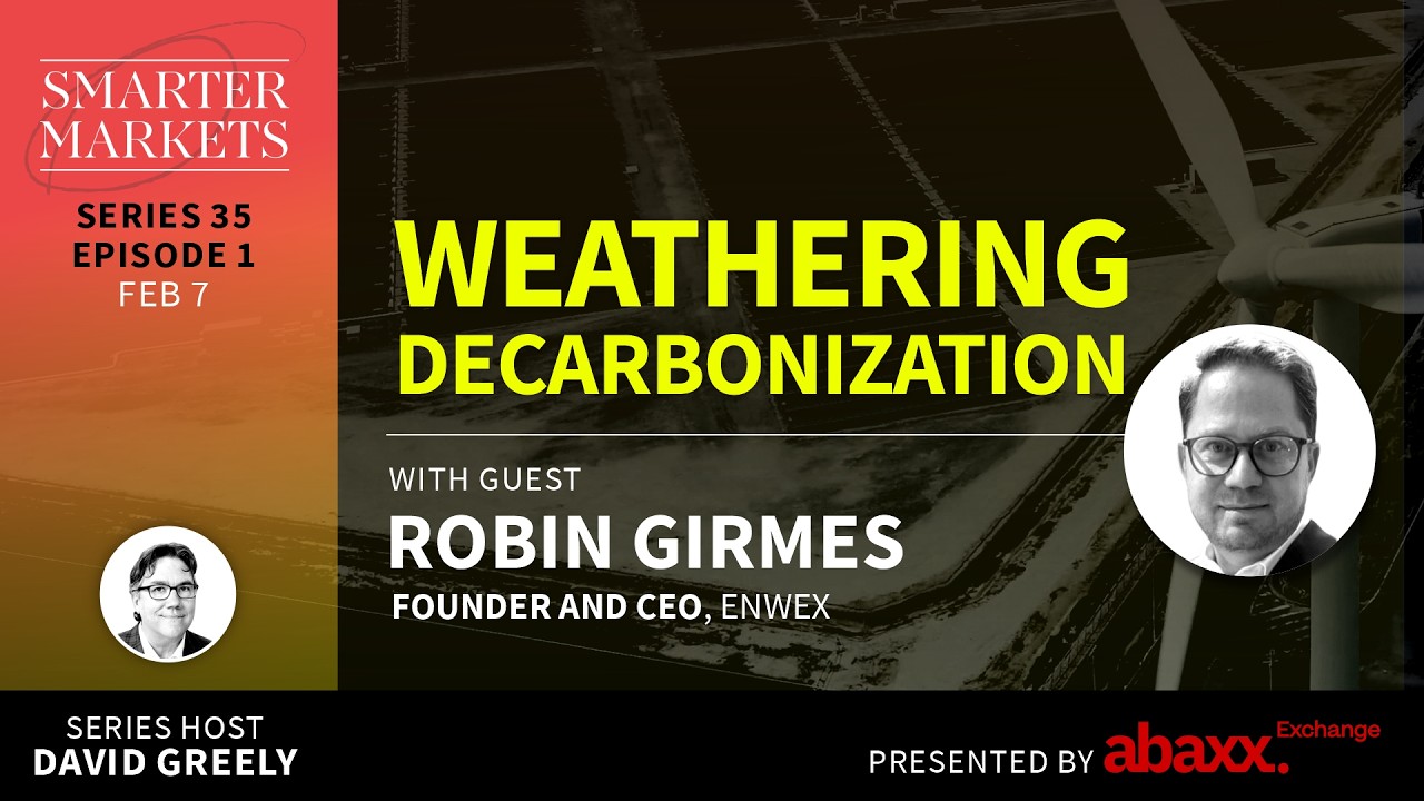 Weathering Decarbonization Episode 1 | Robin Girmes, Founder & CEO, Enwex