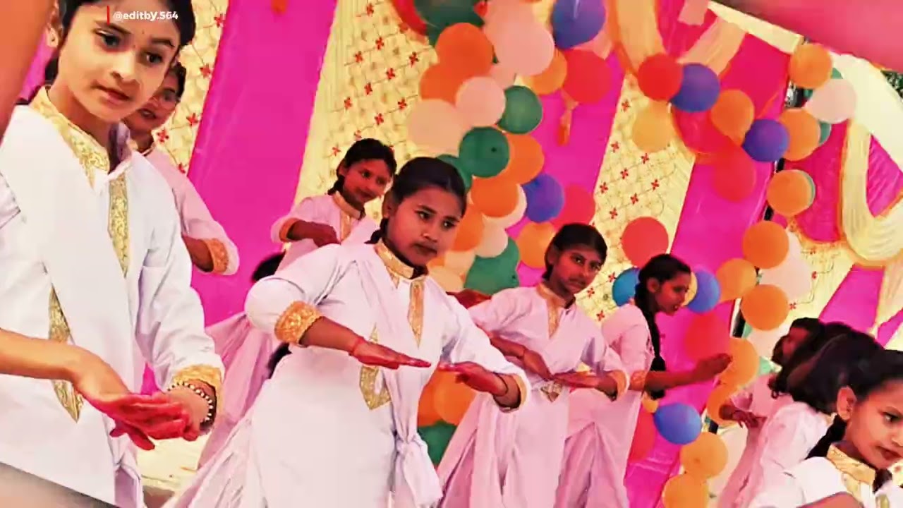 संस्कृति नृत्य || jnv Chitrakoot || junior girls || #jnv#viralvideo 