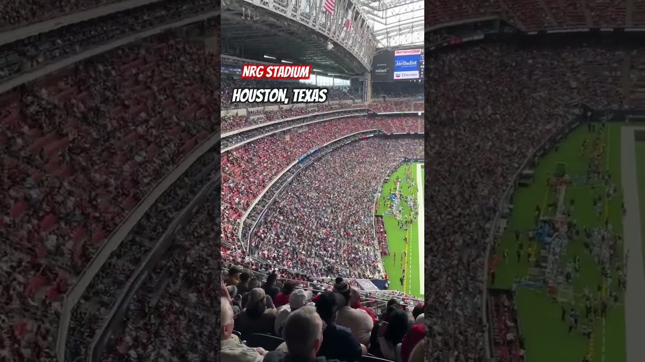 Have you been to NRG Stadium in Houston? #youtubeshorts #texans #nfl