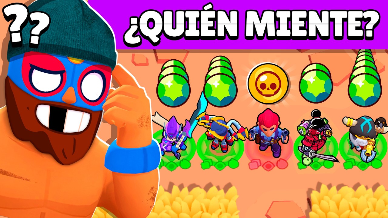 5 RICOS VS 1 POBRE en BRAWL STARS 🤑