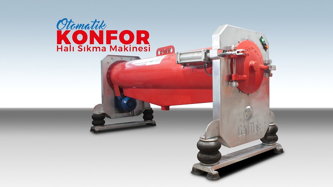 YENİ OTOMATİK KONFOR (GarMak Halı Sıkma Makinesi)