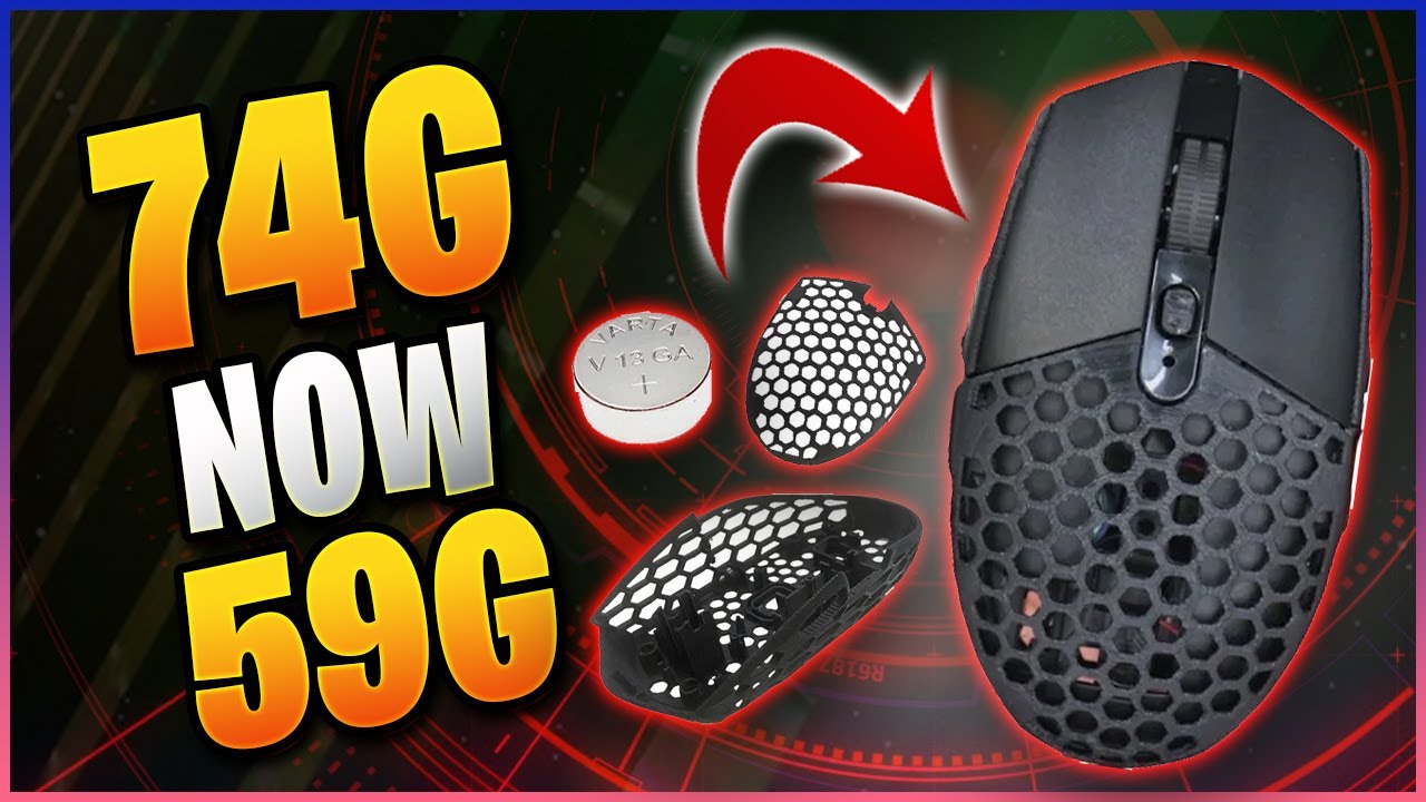 ВЫ ДОЛЖНЫ СДЕЛАТЬ ЭТОТ МОД - Уменьшение веса Logitech G305