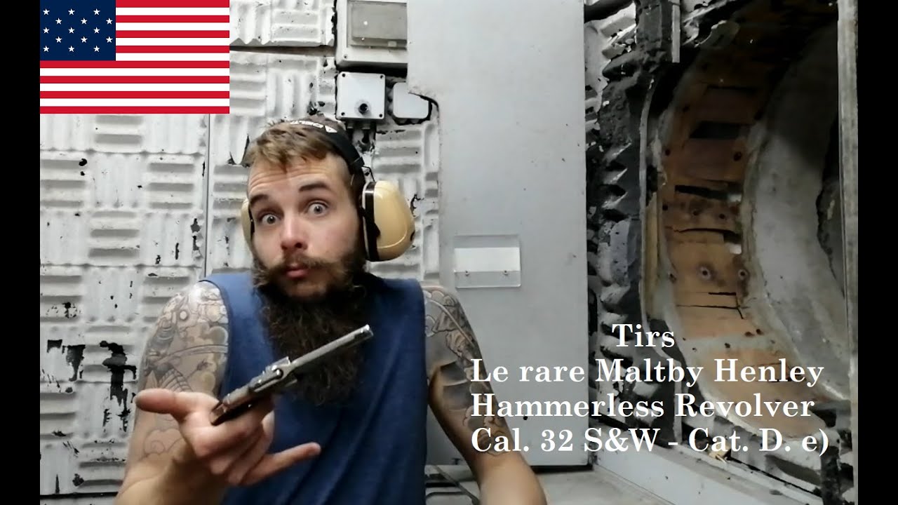C'EST CHELOU! Un rare Maltby-Henley 32 Hammerless Revolver
