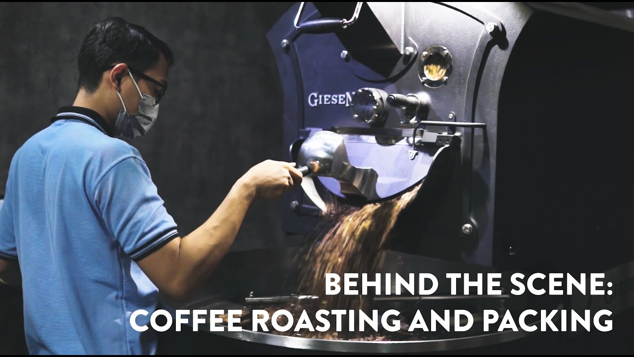 BEHIND THE SCENE: Space Coffee Roastery - a Vlog