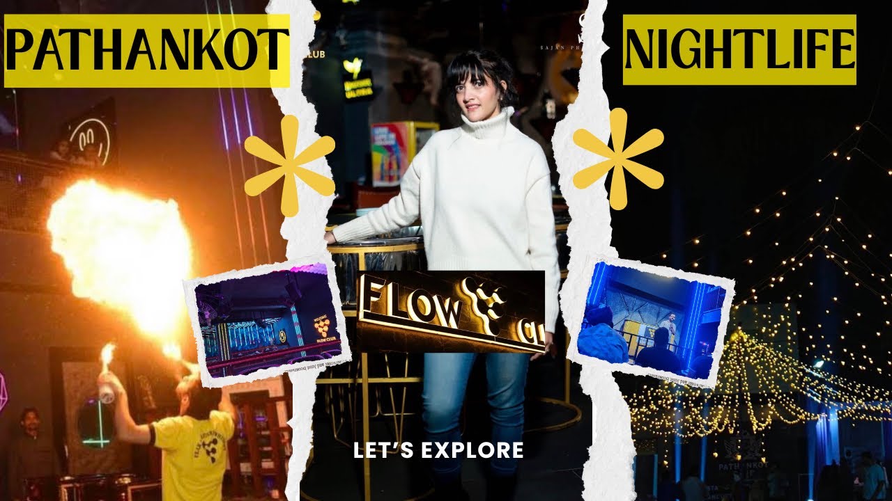 Best Place in Pathankot for Night Party| Flow Club Pathankot| Live music 🎵, Standup comedy😂, DJ 😃