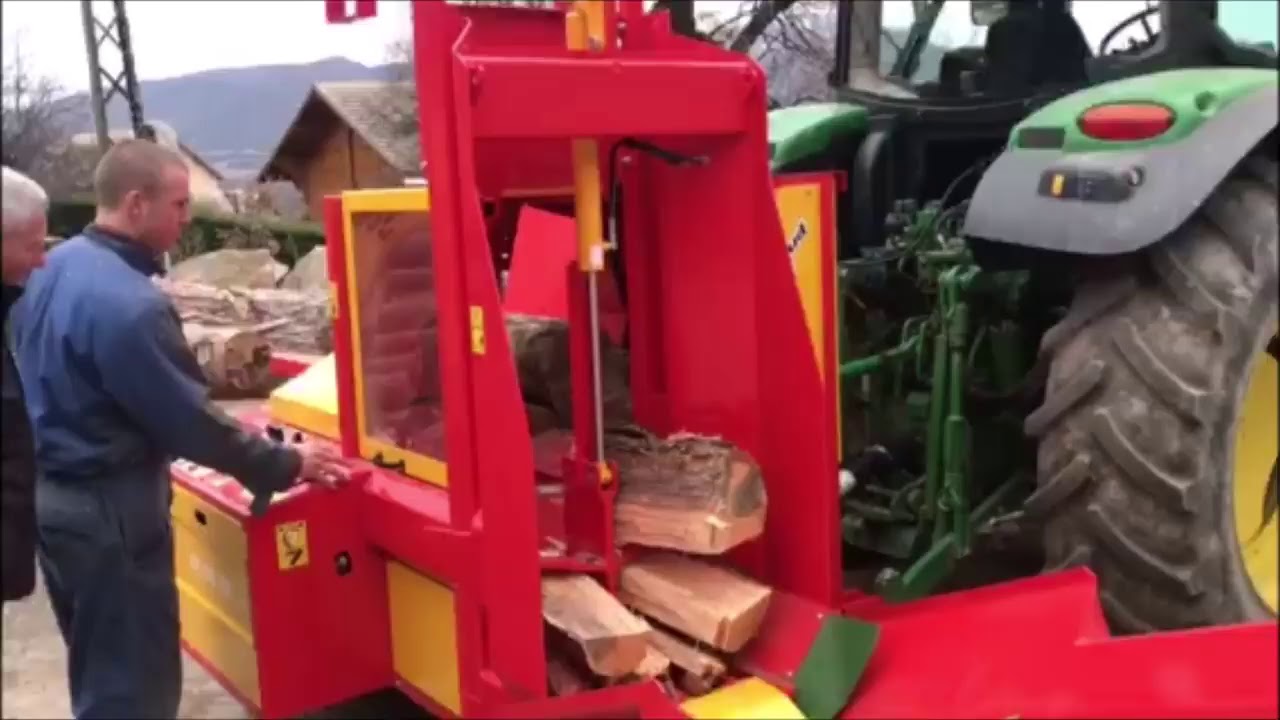 RABAUD XYLOG 420 : Combin&eacute; scieur / fendeur pour bois de chauffage